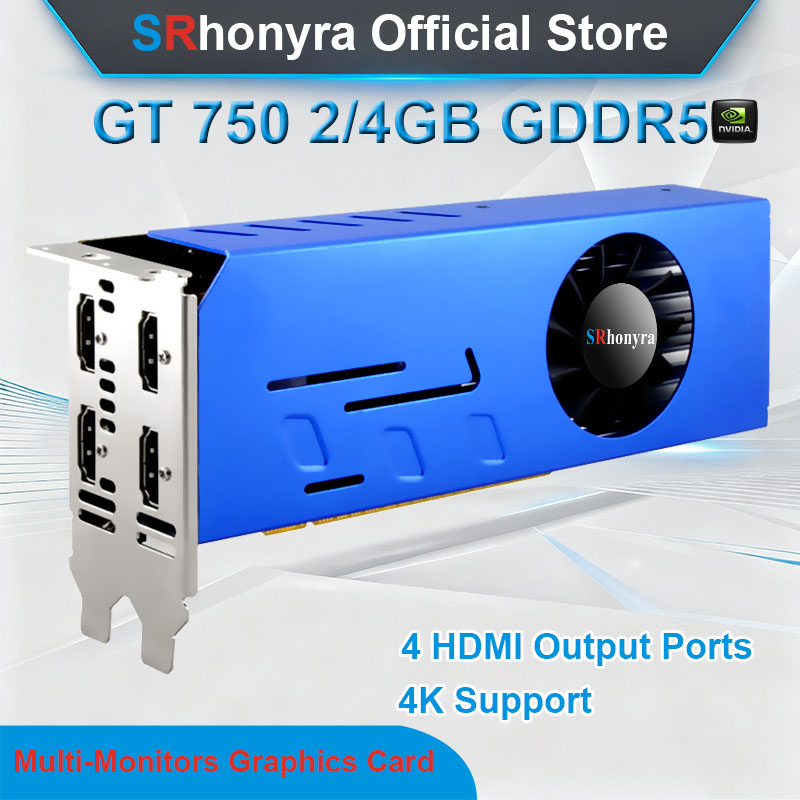 4 Hdmi Multi Monitor Video Card 4K - Kartu Grafis SRhonyra GeForce GTX1660S 1050