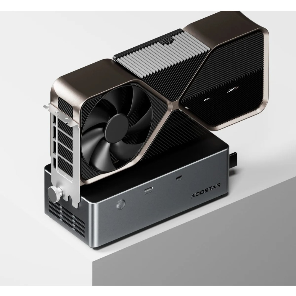 AOOSTAR AG02 Dock Kartu Grafis - Oculink Egpu Dock Graphics Card ulasan dan harga